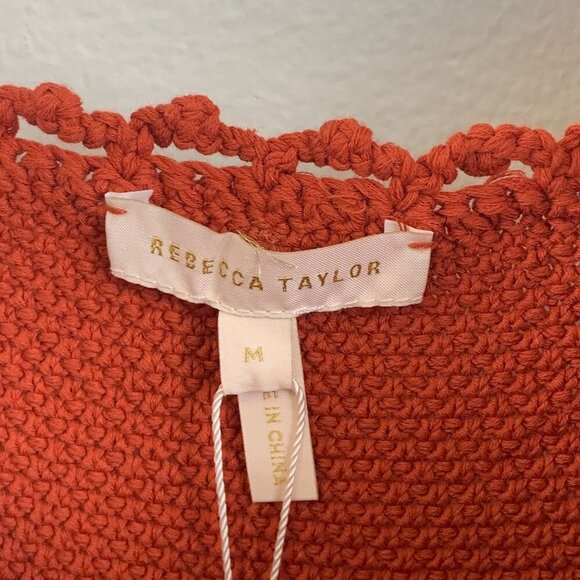 NWT Rebecca Taylor Square Neck Mini Dress Size M - Picture 9 of 11